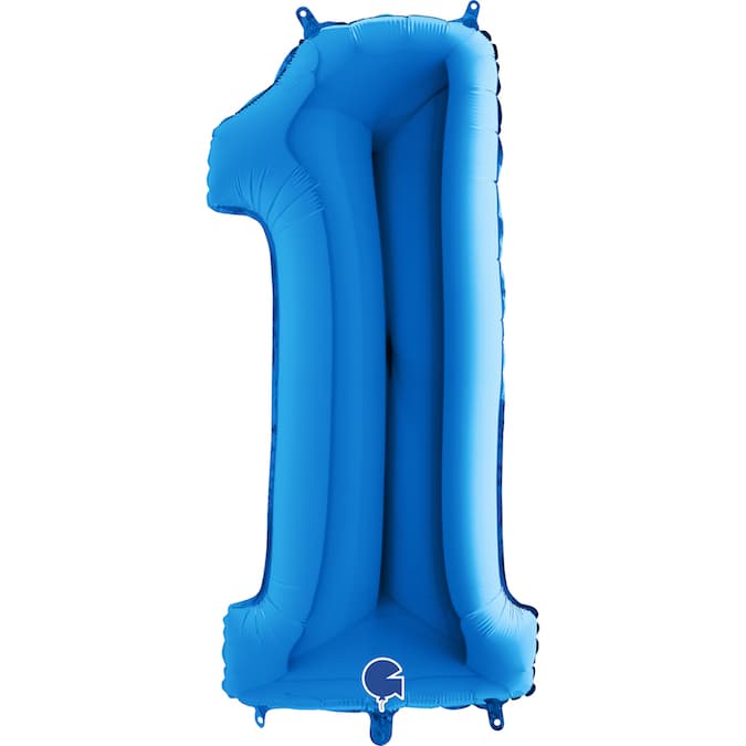 (image for) 40" Grabo Blue Foil Number 1